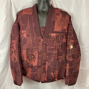 Nike Naomi Osaka Jacquard Oversize Tennis Jacket FV7795-652 Women Size Medium